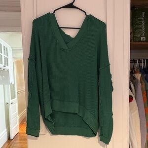 We The Free Green Sweater